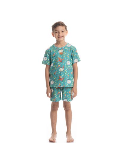 Pijama Curto Infantil Unissex Pequeno Príncipe - Imagem 3 - Desktop