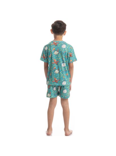 Pijama Curto Infantil Unissex Pequeno Príncipe - Imagem 4 - Desktop