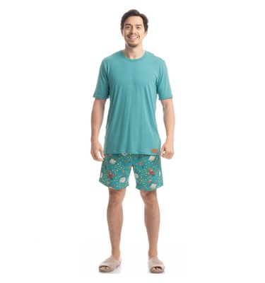 Pijama Masculino Curto Pequeno Príncipe - Imagem 3 - Mobile