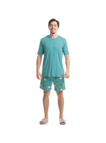 Pijama Masculino Curto Pequeno Príncipe - Imagem 3 - Desktop