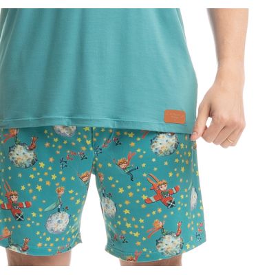 Pijama Masculino Curto Pequeno Príncipe - Imagem 5 - Mobile