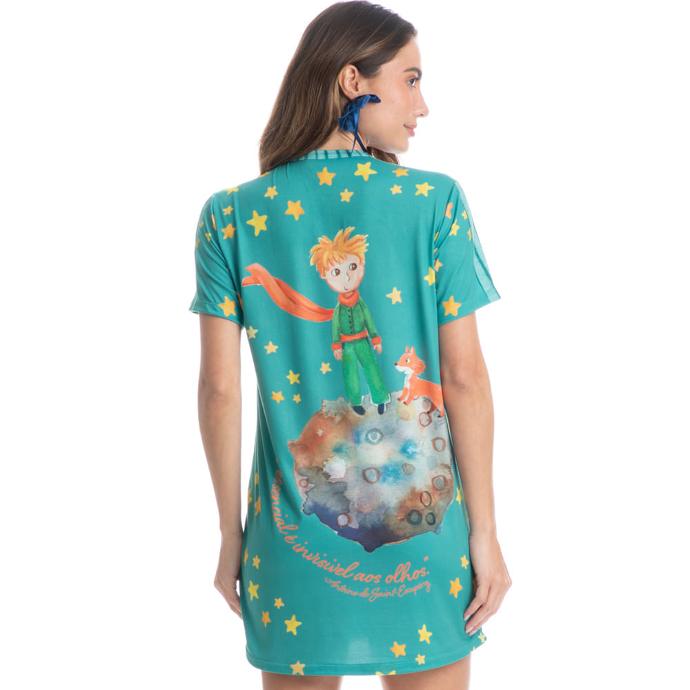 Camisão Curto Pequeno Príncipe - Imagem 2 - Mobile