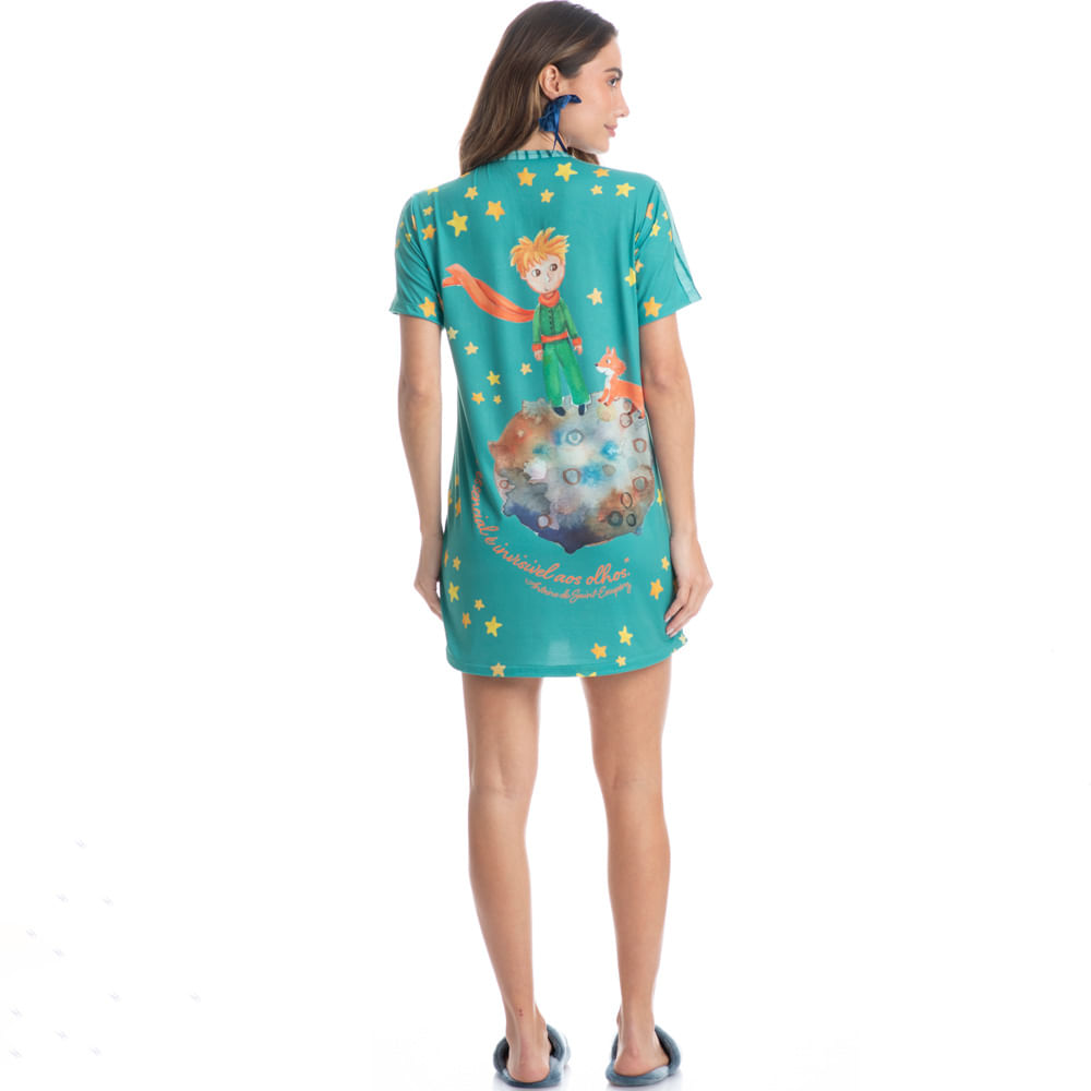 Camisão Curto Pequeno Príncipe - Imagem 4 - Mobile