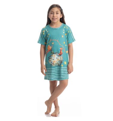 Camisão Curto Infantil Pequeno Príncipe - Imagem 3 - Mobile