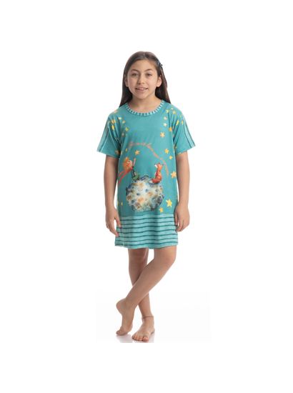 Camisão Curto Infantil Pequeno Príncipe - Imagem 3 - Desktop