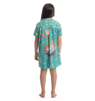 Camisão Curto Infantil Pequeno Príncipe - Imagem 4 - Mobile