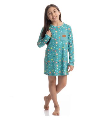 Camisão Infantil Curto Manga Longa Pequeno Príncipe - Imagem 3 - Mobile