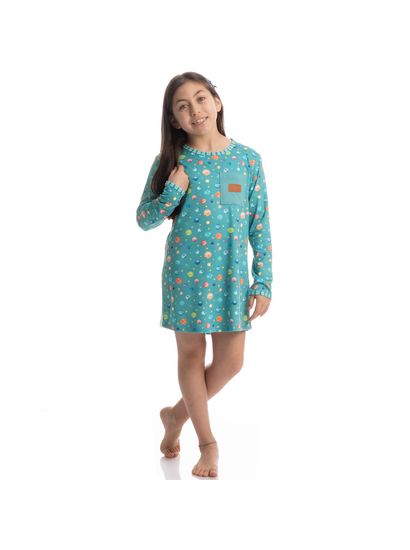Camisão Infantil Curto Manga Longa Pequeno Príncipe - Imagem 3 - Desktop