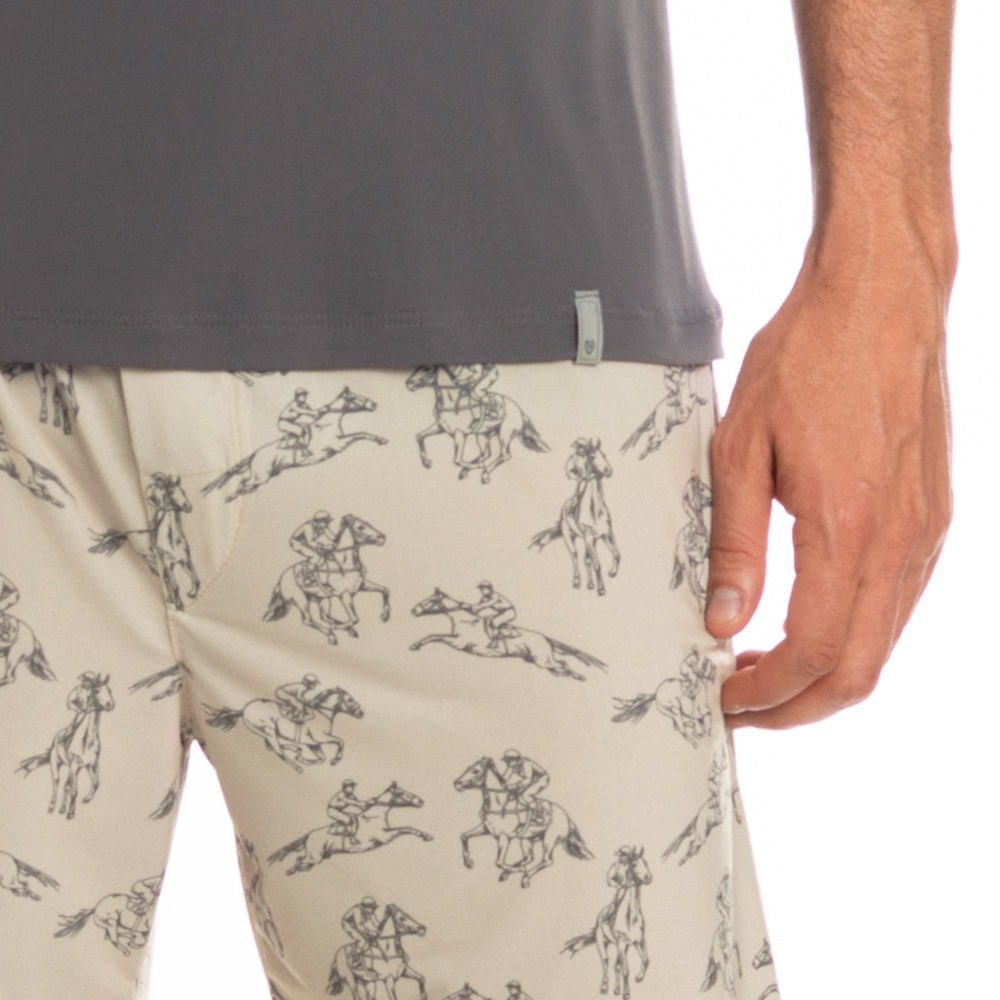 Pijama Masculino Curto Estampado Clóvis Tombini - Imagem 5 - Mobile