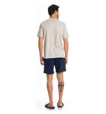 Pijama Masculino Curto Dado Tombini - Imagem 4 - Mobile