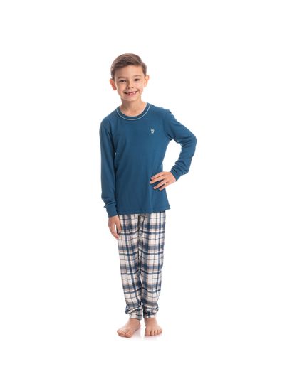 Pijama Infantil Unissex Longo Winter - Imagem 3 - Desktop