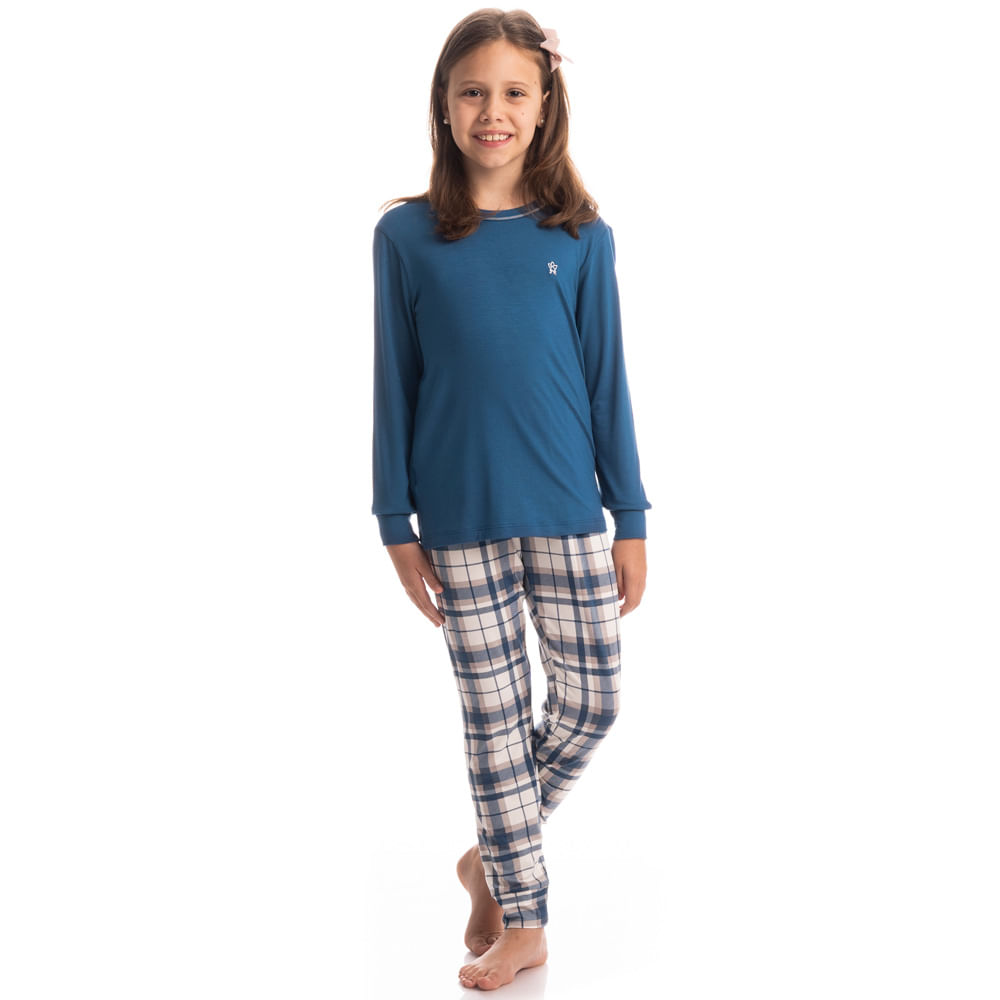 Pijama Infantil Unissex Longo Winter - Imagem 6 - Mobile