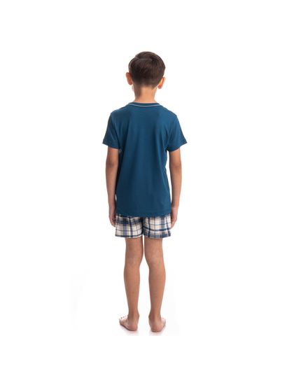 Pijama Infantil Curto Unissex Winter - Imagem 4 - Desktop
