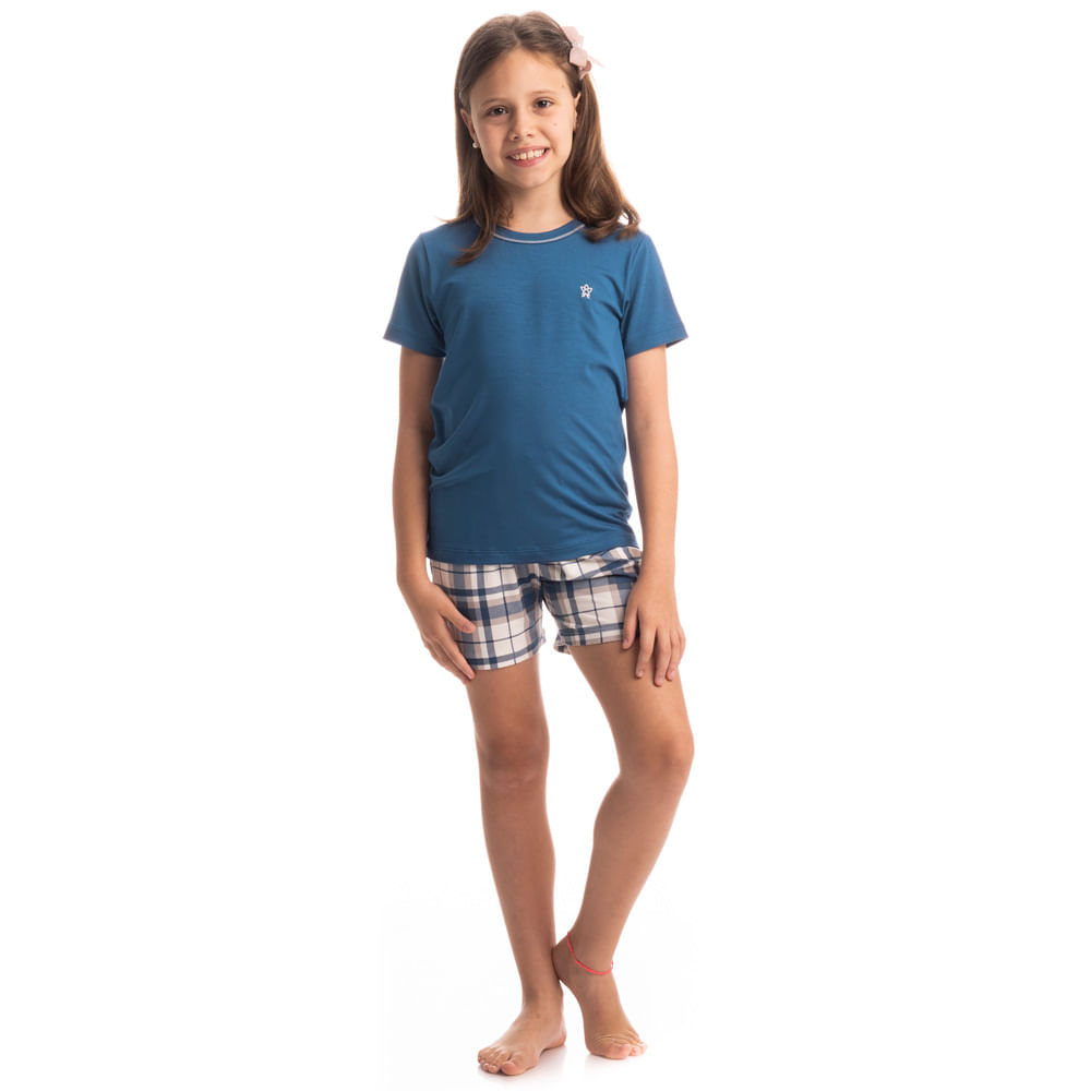 Pijama Infantil Curto Unissex Winter - Imagem 6 - Mobile