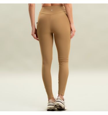 Calça Legging Comfort Shape Com 2 Bolsos Camel Vivame - Imagem 2 - Mobile