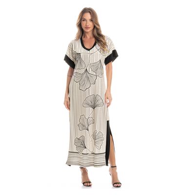 Kaftan Midi Ginkgo - Imagem 3 - Mobile