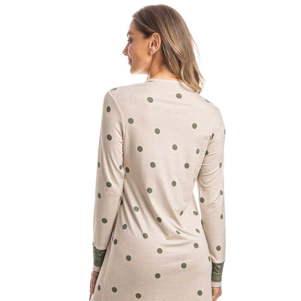 Camisão Feminino Midi Clara Verde - Imagem 2