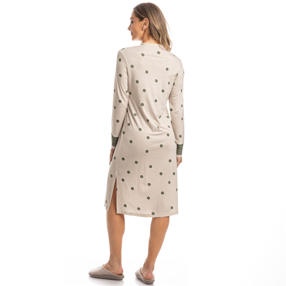 Camisão Feminino Midi Clara - Imagem 4 - Mobile
