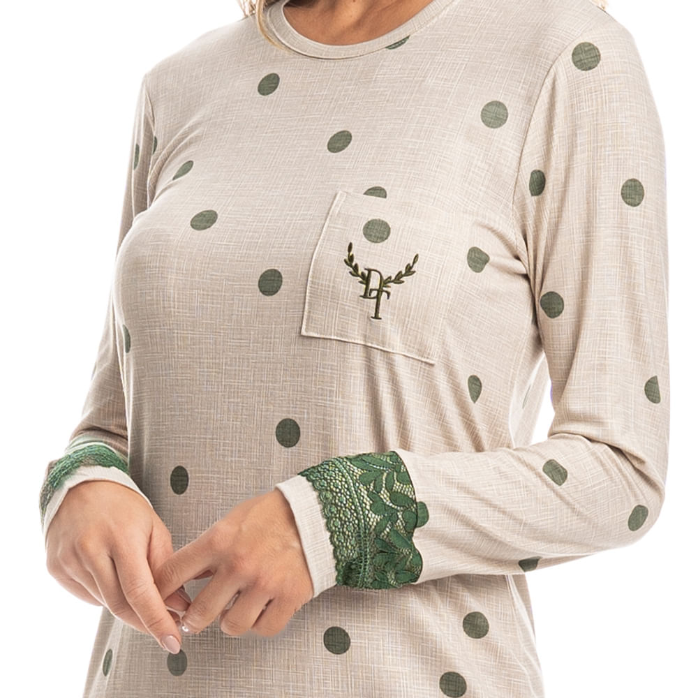 Camisão Feminino Midi Clara - Imagem 5 - Mobile