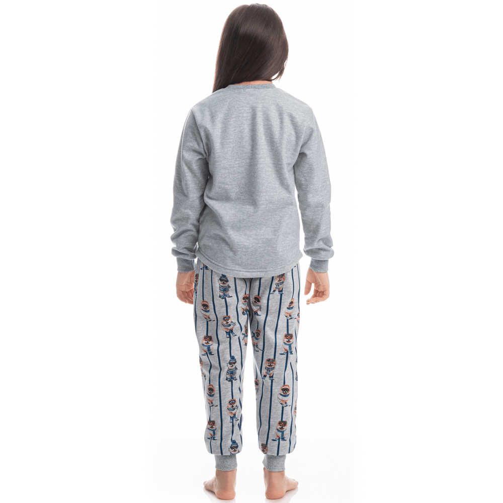Pijama Infantil Longo Soft Lyla Ski - Imagem 4 - Mobile