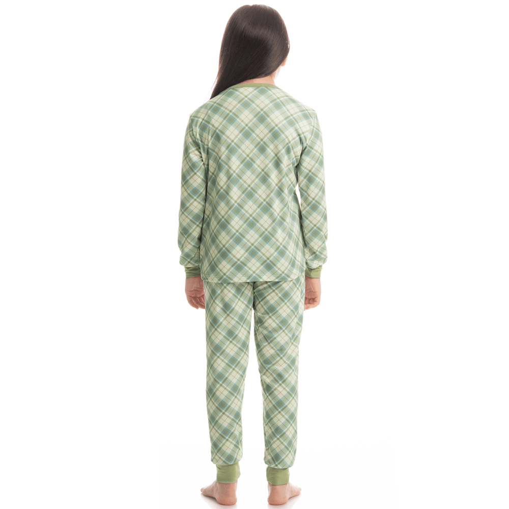 Pijama Infantil Longo Unissex Lyla Bunny - Imagem 4 - Mobile