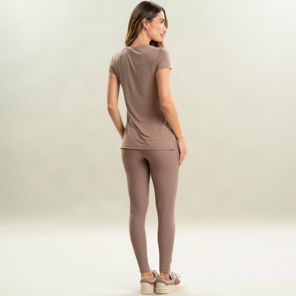 Camiseta Feminina Pulse Wood Vivame - Imagem 4 - Mobile