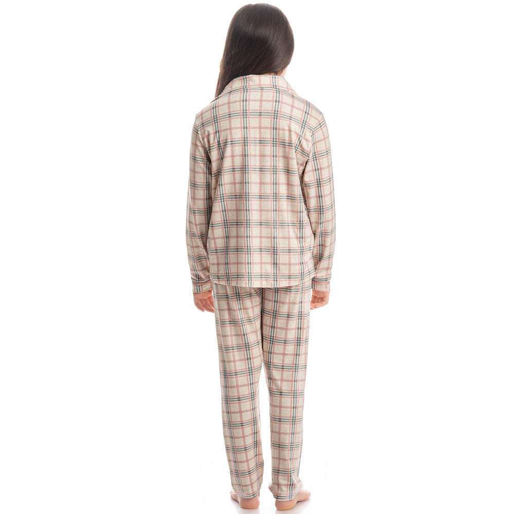 Pijama Infantil Longo Americano Babi - Imagem 4 - Mobile