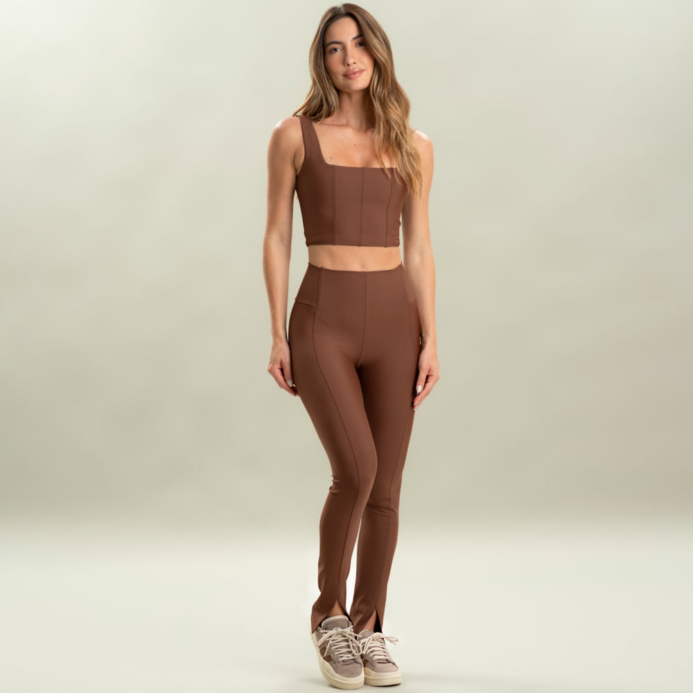 Top Square Corset Split Vivame - Imagem 3 - Mobile