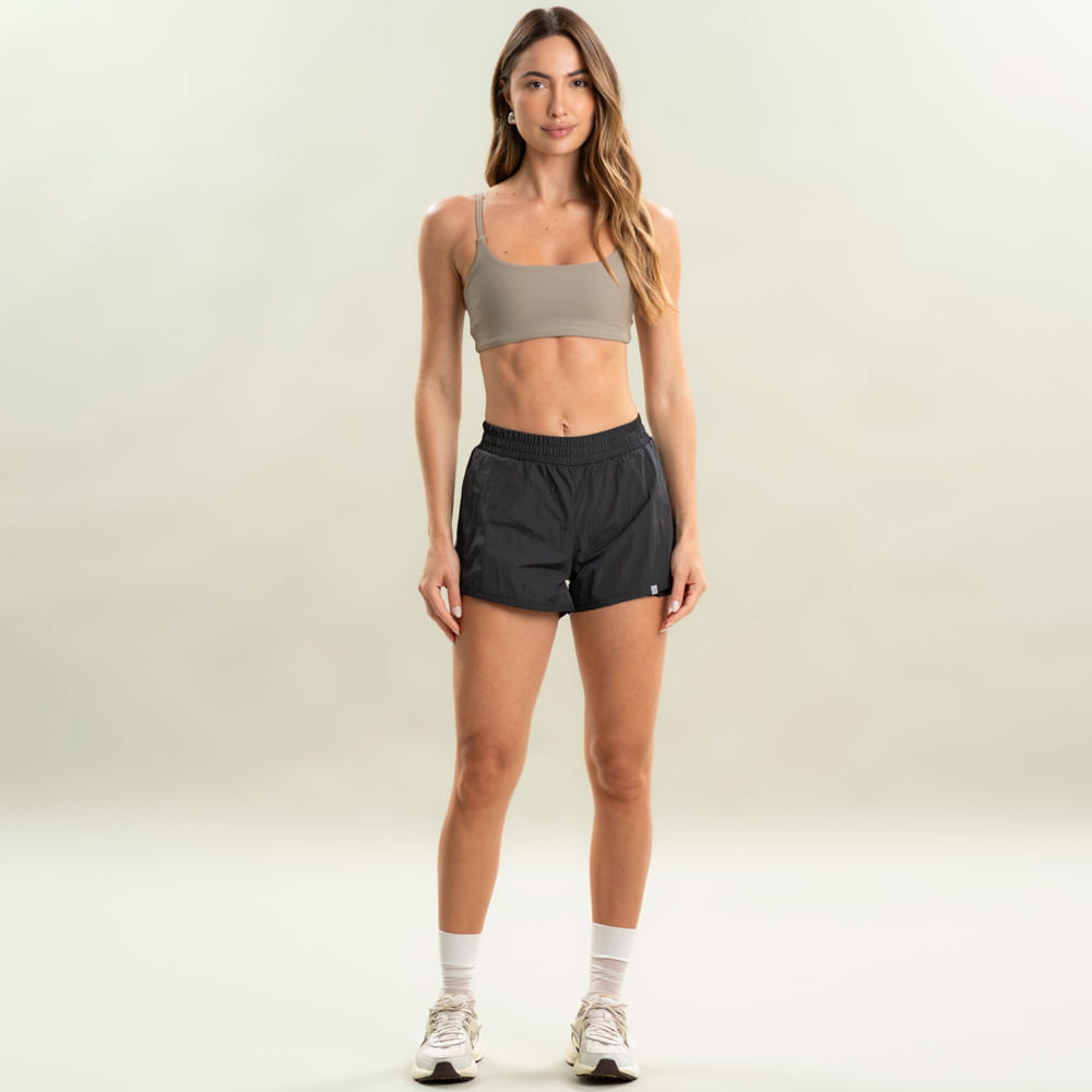 Shorts Duplo Transpassado Com Bolso Extreme Vivame - Imagem 3 - Mobile