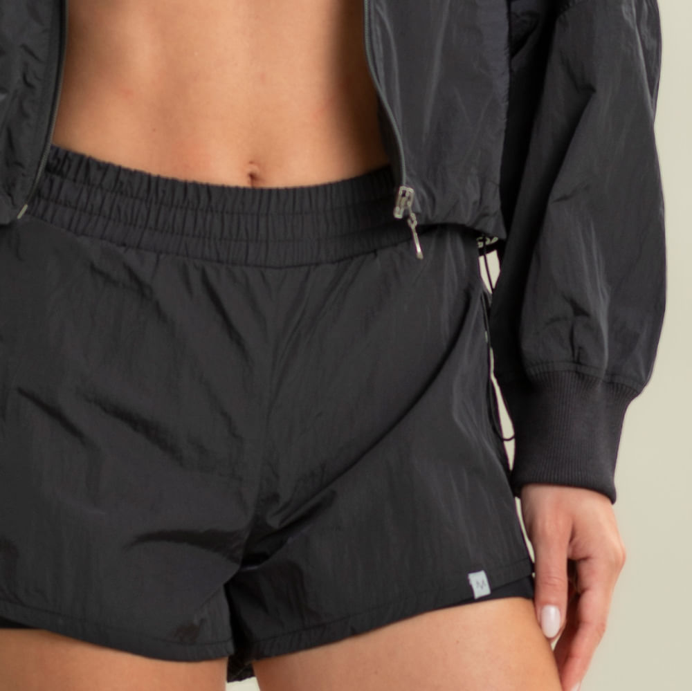 Shorts Duplo Transpassado Com Bolso Extreme Vivame - Imagem 5 - Mobile