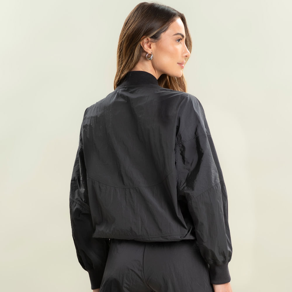 Jaqueta Bomber Com Bolso Extreme Vivame Preto - Imagem 2