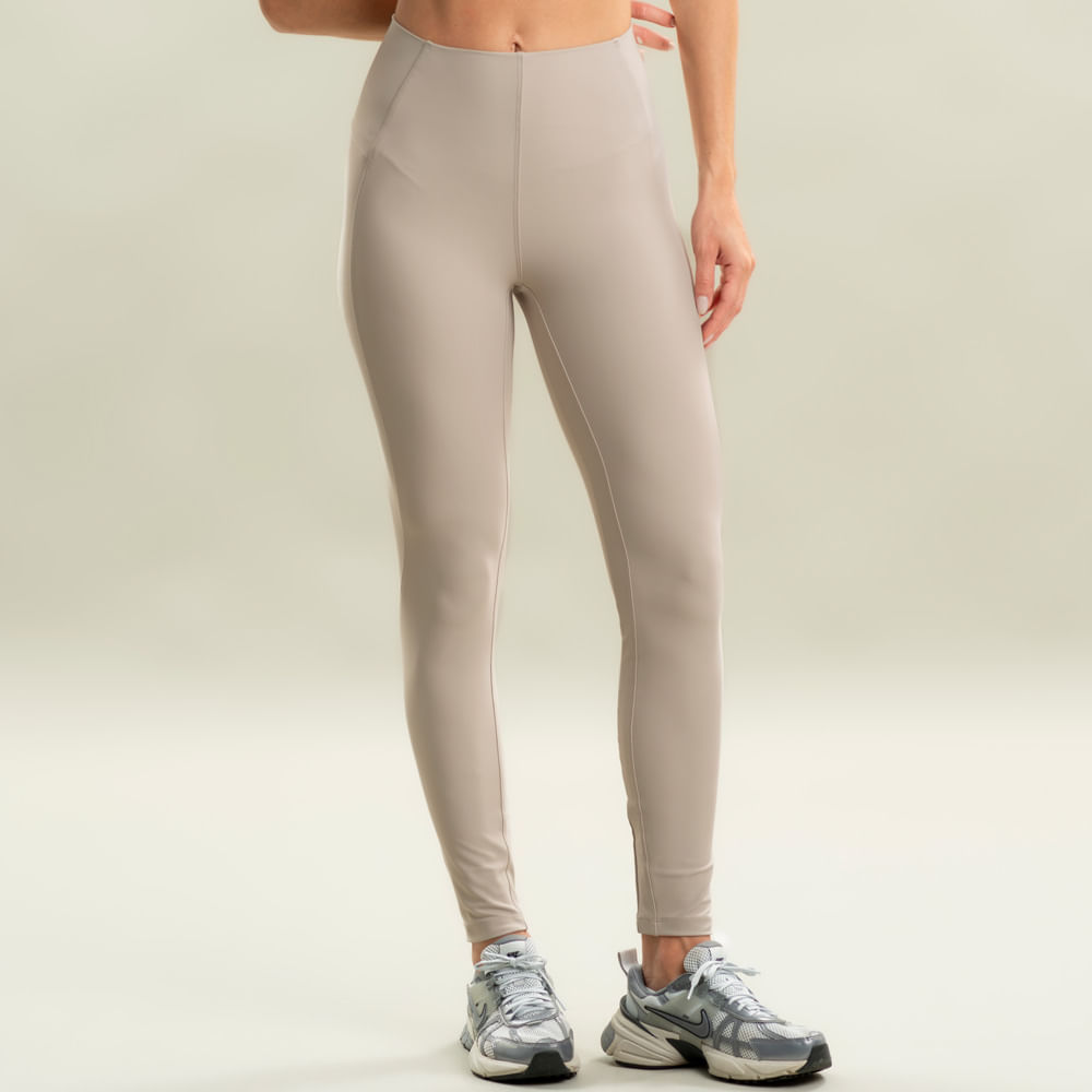 Calça Legging Invisible Slim Shape Extreme Vivame Bege - Imagem 1