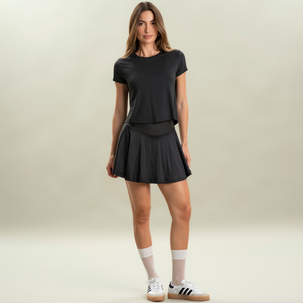 Camiseta Feminina Crop Premier Vivame - Imagem 3 - Mobile