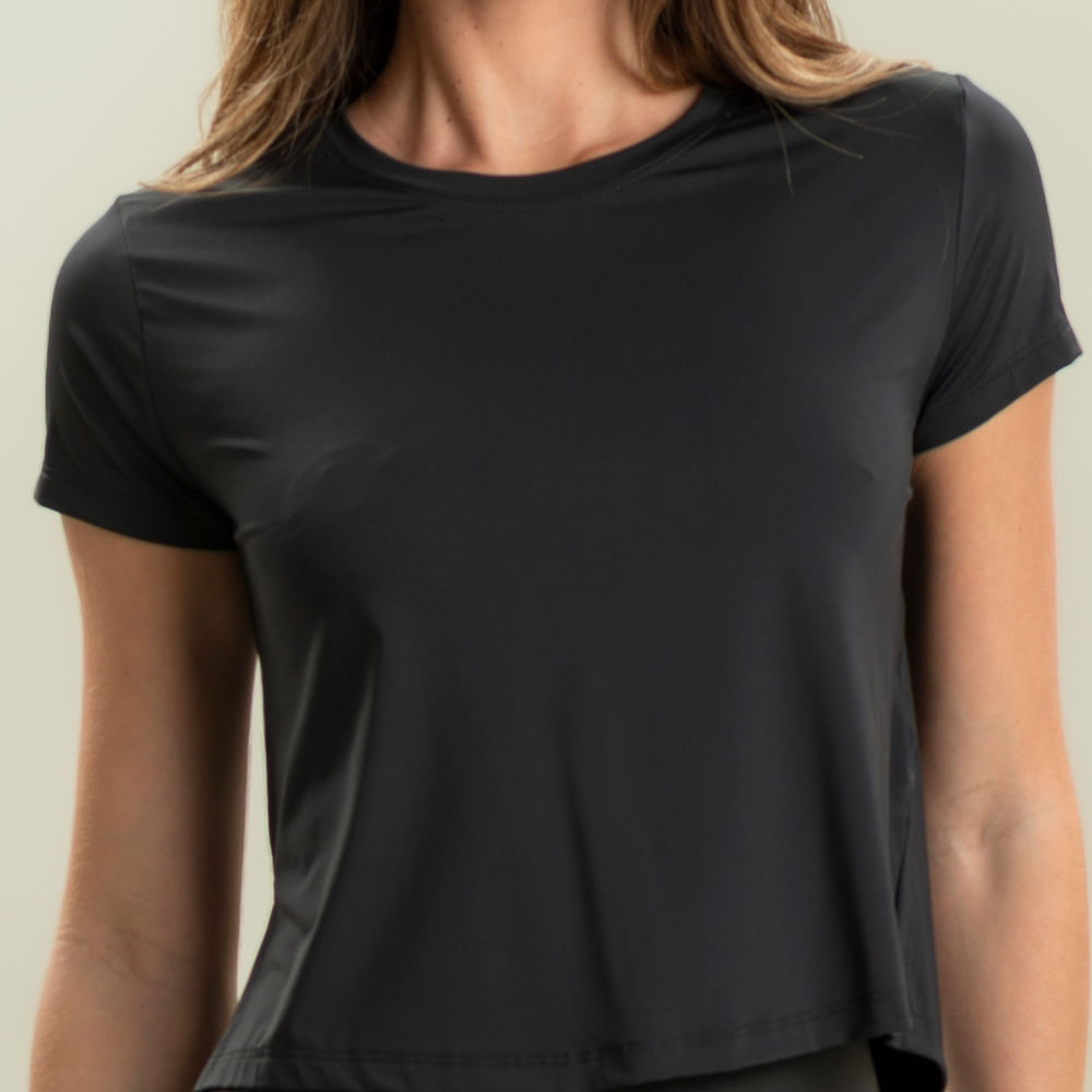 Camiseta Feminina Crop Premier Vivame - Imagem 5 - Mobile