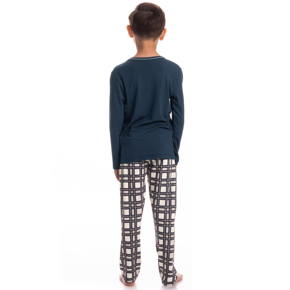 Pijama Longo Infantil Massimo Tombini - Imagem 4 - Mobile