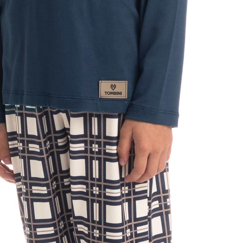 Pijama Longo Infantil Massimo Tombini - Imagem 5 - Mobile