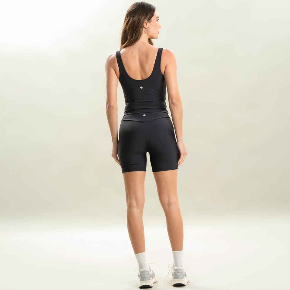 Shorts Médio Comfort Shape Com 2 Bolsos Infraboost Vivame - Imagem 4 - Mobile