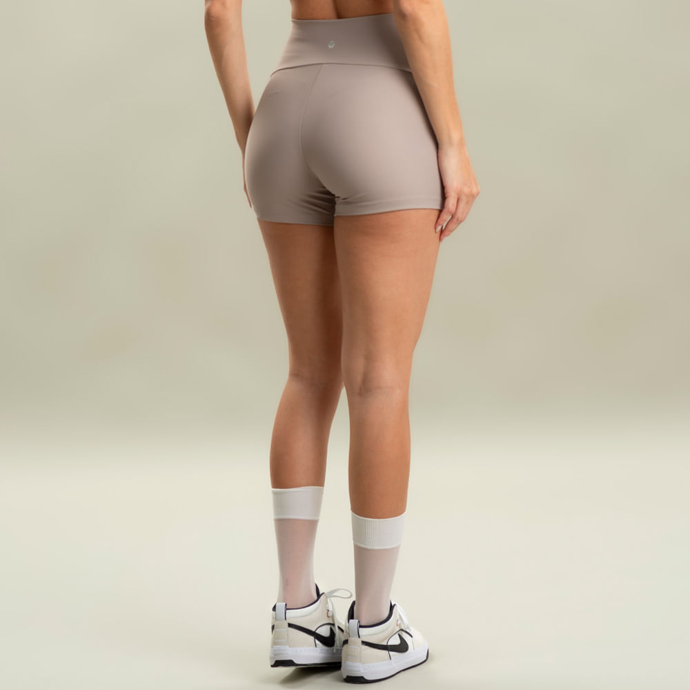 Shorts Curto Invisible Slim Shape Stone Vivame Bege - Imagem 2