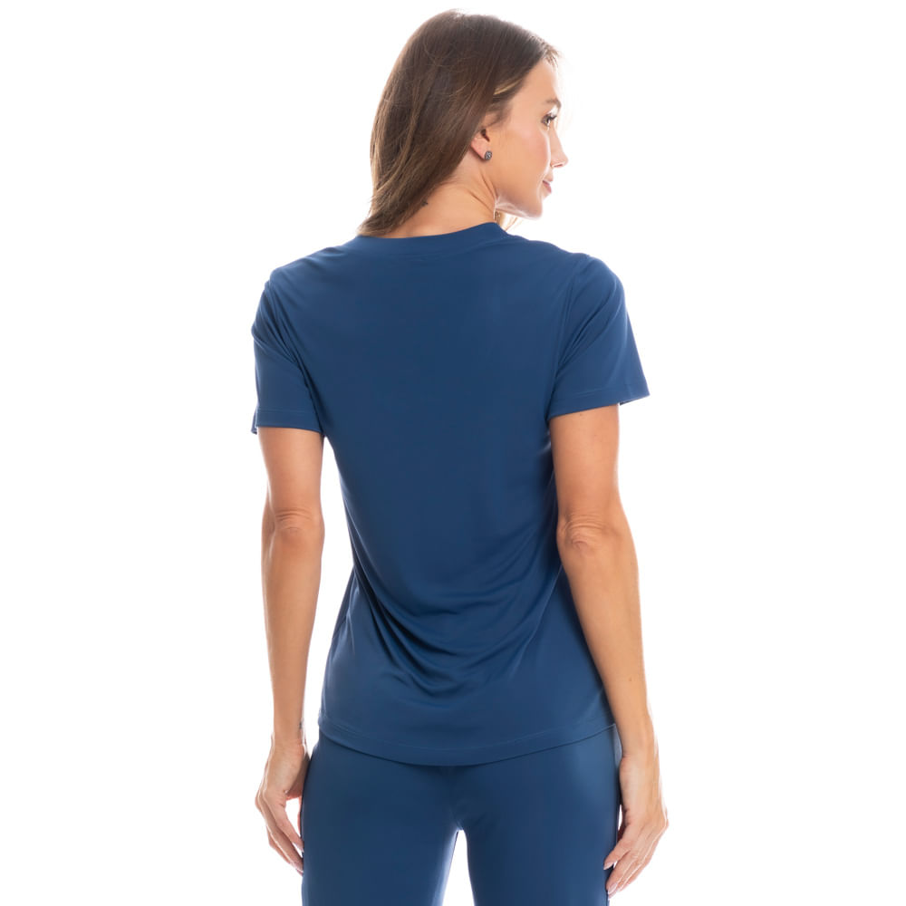 Pijama Feminino Pescador Vera Azul-2 - Imagem 2