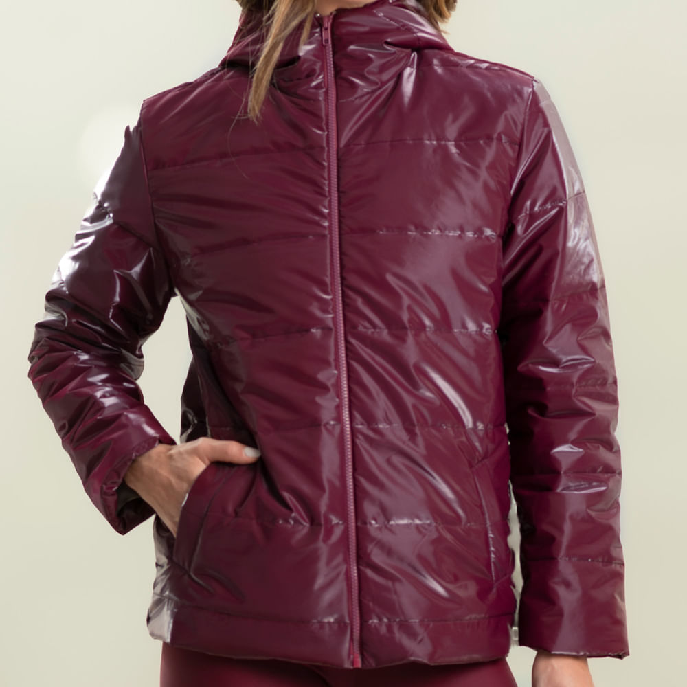 Jaqueta Com Capuz E Bolso Glow Puffer - Imagem 5 - Mobile