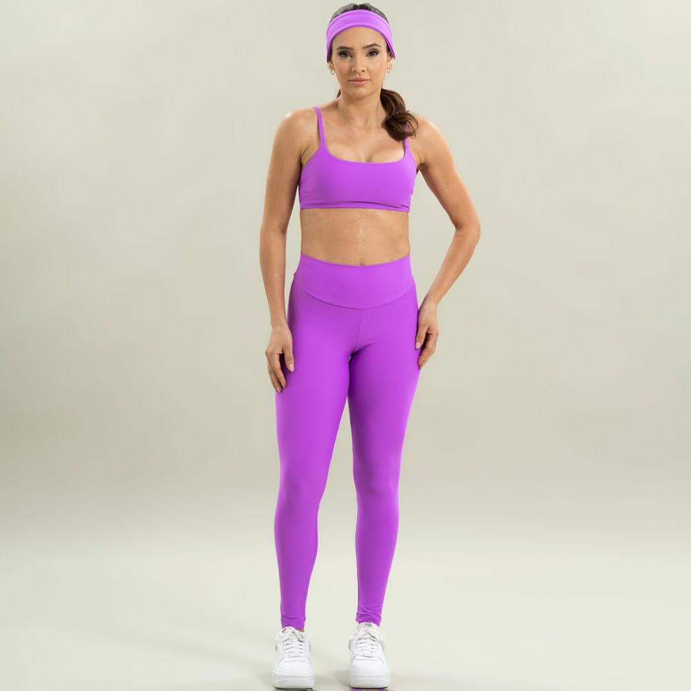 Calça Legging Comfort Shape Fuchsia Vivame - Imagem 3 - Mobile
