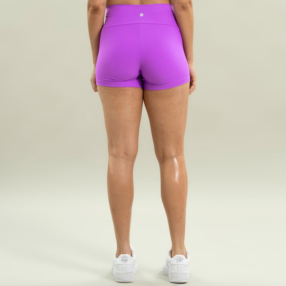 Shorts Curto Invisible Slim Shape Fuchsia Vivame Roxo - Imagem 2