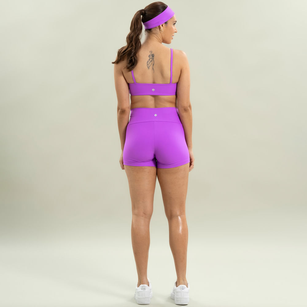 Shorts Curto Invisible Slim Shape Fuchsia Vivame - Imagem 4 - Mobile