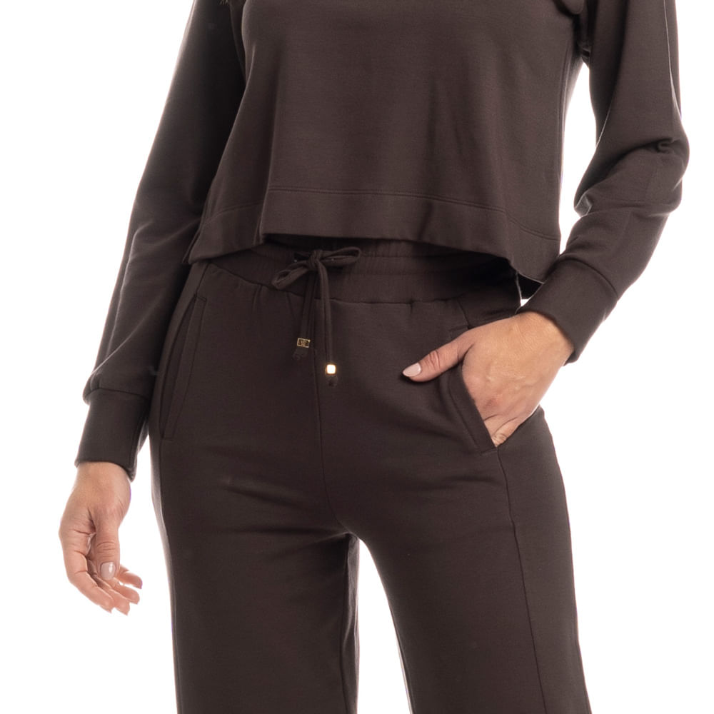 Conjunto Feminino Em Moletinho Manoela - Imagem 5 - Mobile
