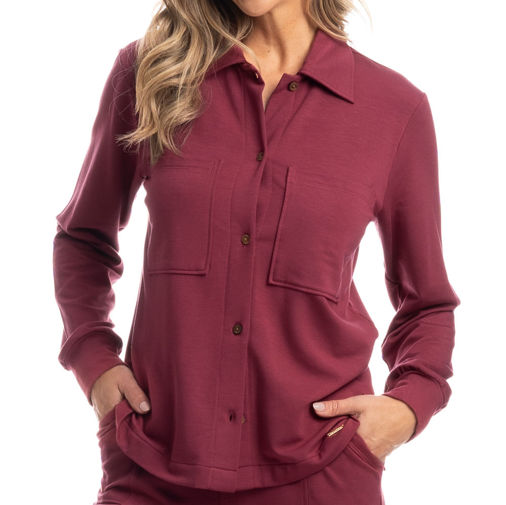 Camisa Feminina Abotoada Manoela - Imagem 5 - Mobile