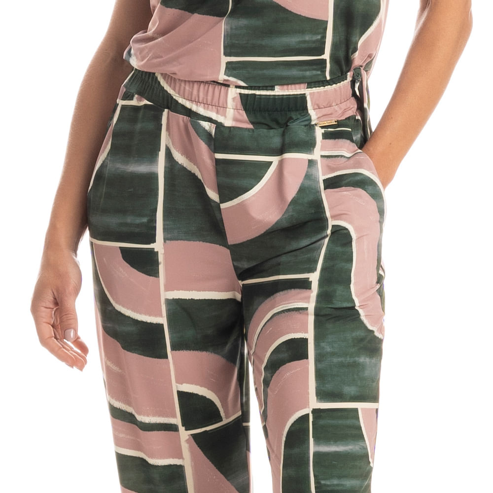 Calça Feminina Com Bolso Lagos - Imagem 5 - Mobile