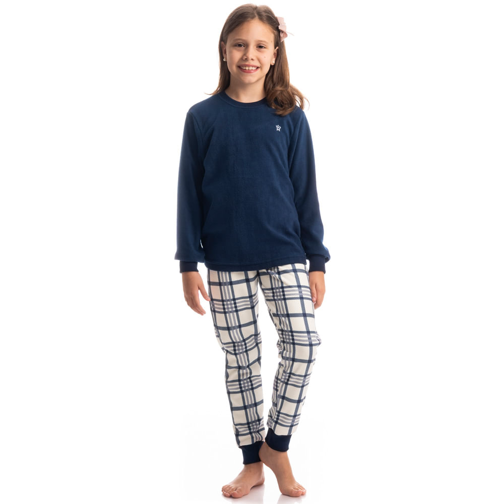Pijama Longo Infantil Unissex Em Microsoft Sleep - Imagem 6 - Mobile