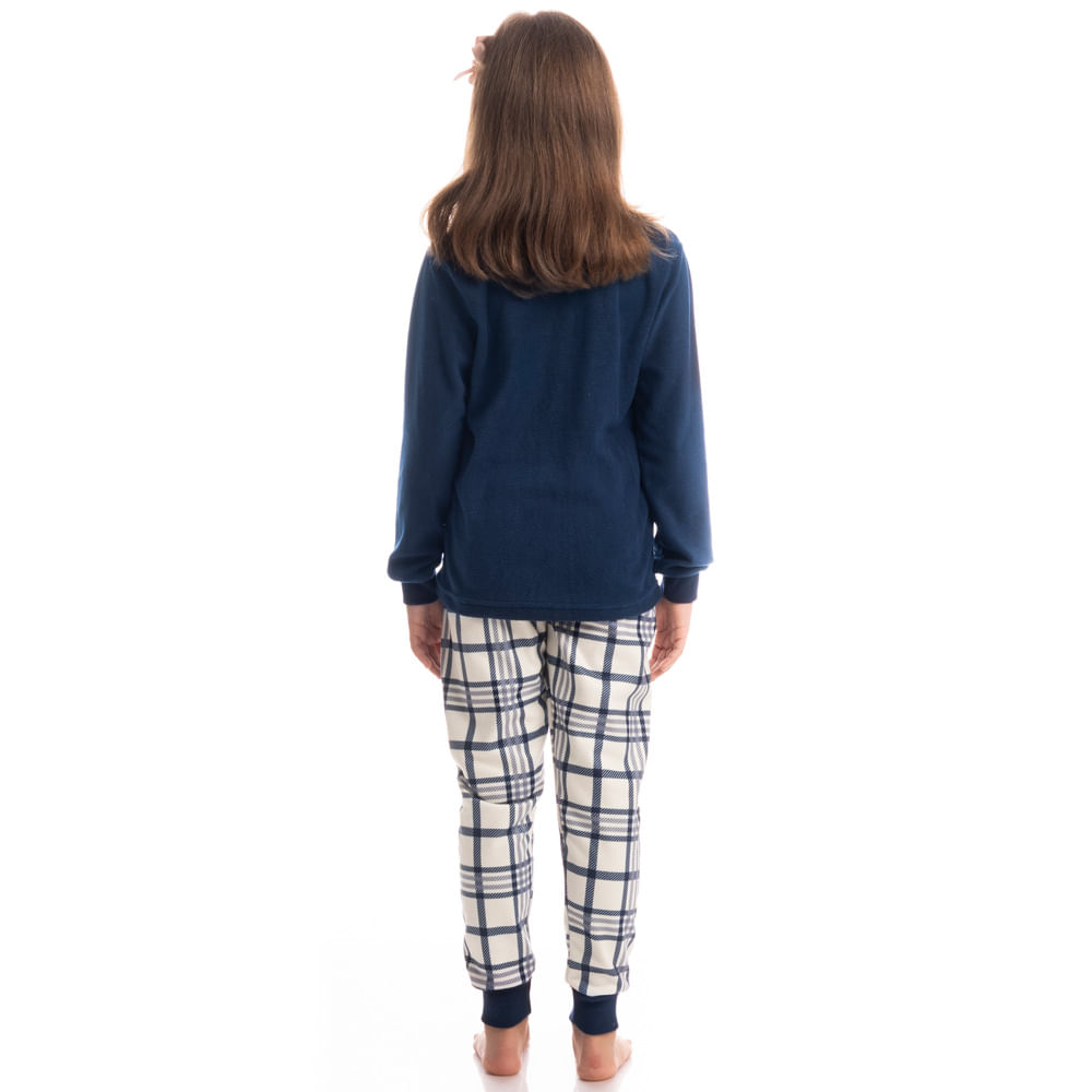 Pijama Longo Infantil Unissex Em Microsoft Sleep - Imagem 7 - Mobile