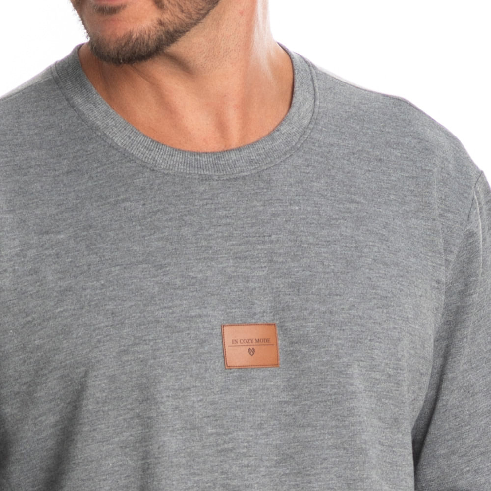 Conjunto Masculino Longo Em Moletinho Vicenzo - Imagem 5 - Mobile