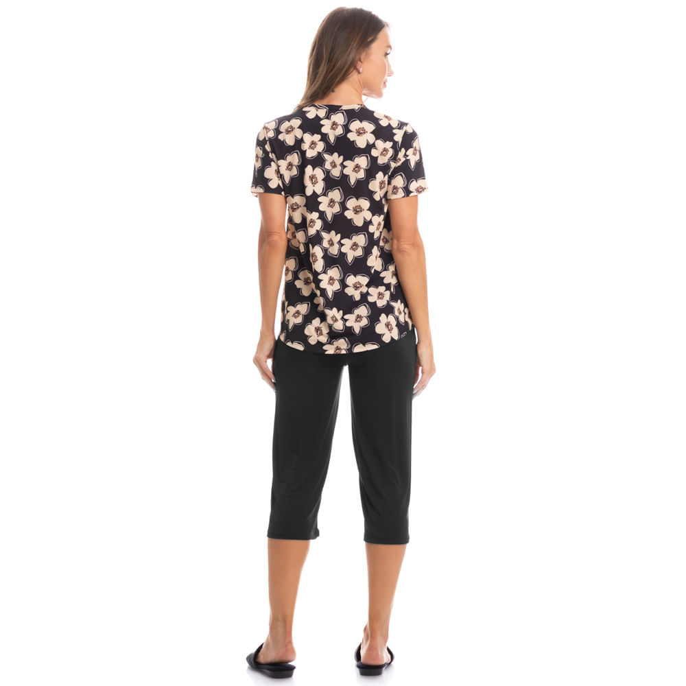 Pijama Feminino Pescador Célia - Imagem 4 - Mobile